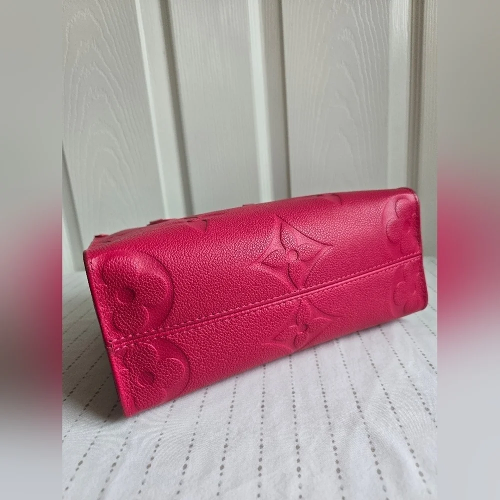 Louis Vuitton Onthego PM – Freesia Pink (Empreinte, Rare)